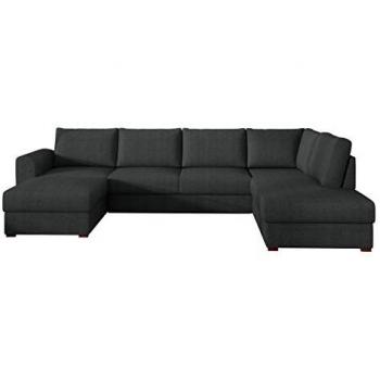 Sofá rinconero Comfivo 189 con función de descanso y caja de ropa de cama, 305 x 85 x 188 cm