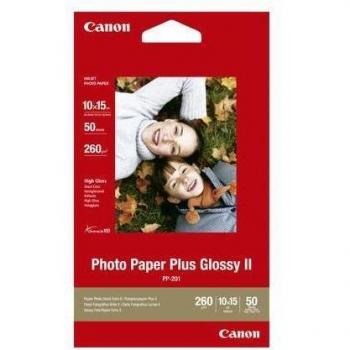 Canon PP-201 Glossy Plus Photo Paper II 4x6 (10x15cm) 275gsm - Pack of 50 Sheets