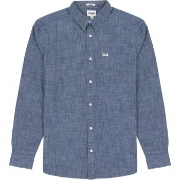 Camisa Wrangler de manga larga con bolsillo