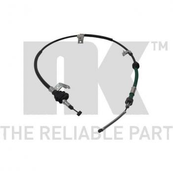 Cable de freno de mano NK 902645 - Tipo: Cable de freno; Características: Compatible con vehículos específicos, longitud adecuada para instalación fácil, material resistente a la corrosión, diseño optimizado para un rendimiento eficiente del sistem