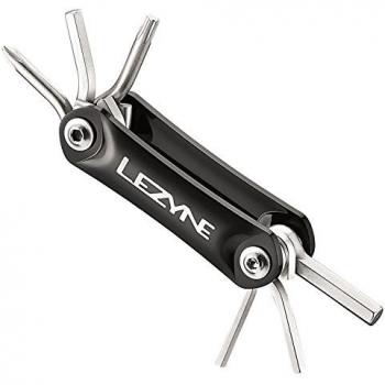 LEZYNE Rap-6 Multiherramientas, Negro, M