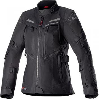 Chaqueta de Moto Alpinestars Stella Bogota Pro Drystar para Mujer, Negra, Talla S
