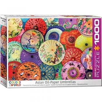 EuroGraphics 6000-5317 Asian Oil Paper Umbrellas 1000-Piece Puzzle