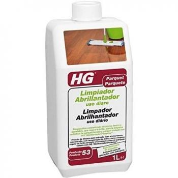 HG Limpiador Abrillantador uso diario 1L - Un fregasuelos concentrado, de aroma fresco y agradable – Para uso frecuente – Restaurador del brillo