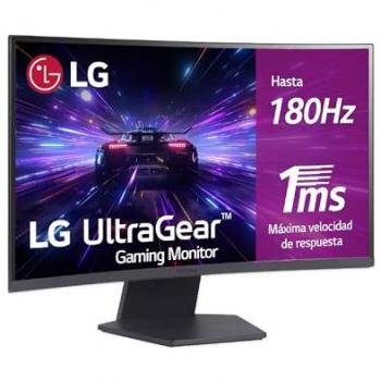 Monitor LG UltraGear 27GS50F-B, 27 pulgadas, Panel VA, resolución 1920 x 1080 (Full HD), relación de aspecto 16:9, frecuencia de actualización de 180 Hz, tiempo de respuesta de