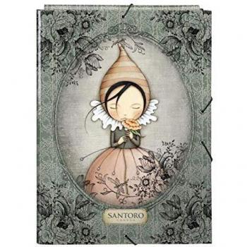safta Mirabelle Santoro - Carpeta Folio con 3 Solapas, 260x365mm