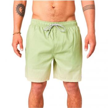 Bañador de playa y piscina Rip Curl Alcion Volley para hombre en color amarillo y verde