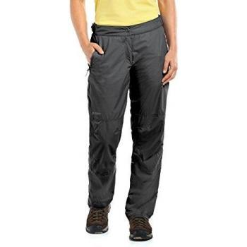 Maier Sports Women's Waterproof Breathable Rain Pants Raindrop L Size 23 Black