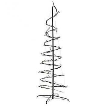 Árbol de Navidad DKD Home Decor Metal LED Multicolor 190 cm - Interior - 2 Unidades