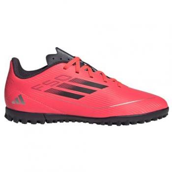 Adidas Botas de Fútbol F50 Club Tf para niños, color coral, talla 32