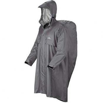 Mantella Impermeable Ferrino Trekker Ripstop Gris S/M
