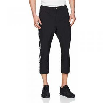 ASICS Light Stretch Woven Colour Blocking Pants, Pantalones de Deporte para Hombre, Negro