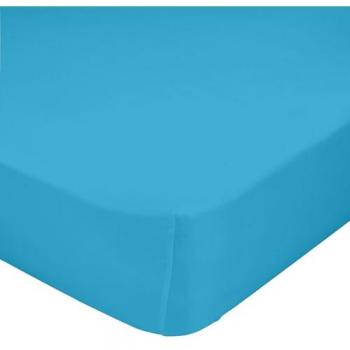 Bajera Cuna Turquesa 70x140 cm, 100% Algodón, Calidad 150 TC, Fabricada en España