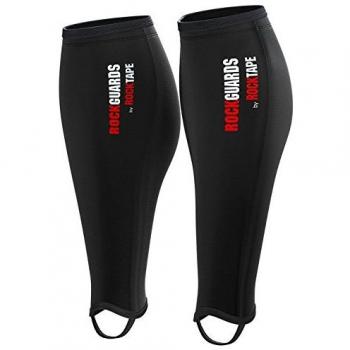 Rock Tape Rock Guards – Espinilleras, Unisex, Color Negro, tamaño Large/Extra-Large