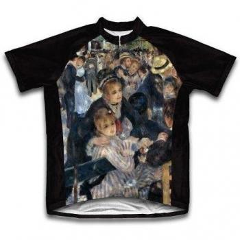 Renoir - Bal du Moulin de la Galette Maillot Camiseta de Ciclismo para Mujer Todas las Tallas -
