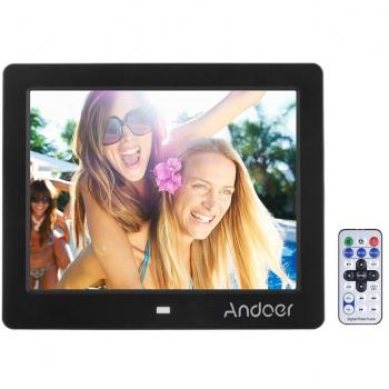 Marco digital para Fotos y vídeos Andoer 8 TFT-LCD