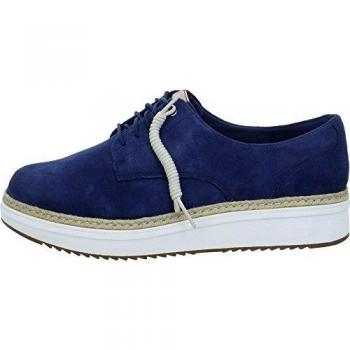Clarks Teadale Rhea, Zapatos de Cordones Brogue Mujer, Azul