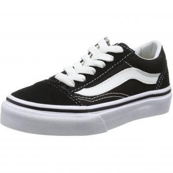 Vans Old Skool Kids Sneakers - Black and White