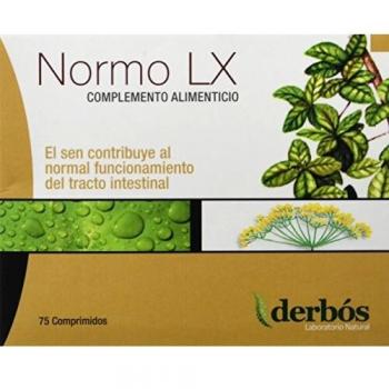 Normo LX Derbos - 75 Comprimidos para Regular el Tránsito Intestinal