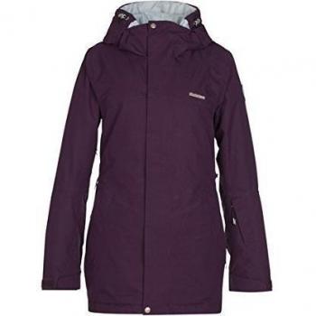 Zimtstern Jacket jannaz Snowboard para mujer, otoño/invierno, mujer, color morado - ciruela, tamaño XS