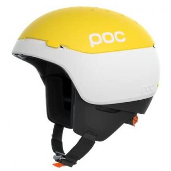 Casco POC Meninx RS MIPS blanco amarillo - XL-XXL, casco de esqui y snowboard ligero con una robusta carcasa ABS y interior con un material dual de EPP y EPS para una protección segura