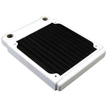 Radiador ultrafino XSPC TX120 de cobre para un solo ventilador - 120 mm, blanco