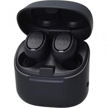 Audio-Technica ATH-CK3TWBK Auriculares Inalámbricos, Negro