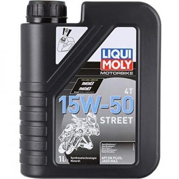 Liqui Moly 2555 Racing 4T 15W-50 - Aceite antifricción con tecnología sintética para motores de motocicletas de 4 tiempos