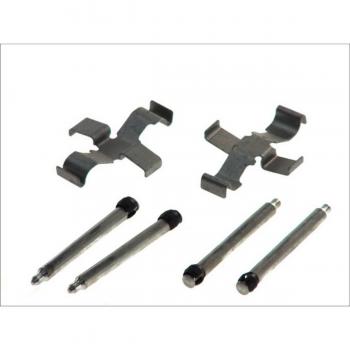 Kit de accesorios, pastillas de freno de disco DELPHI LX0095