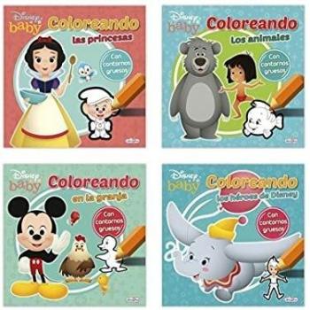 COLOREANDO DISNEY BABY - LAS PRINCESAS