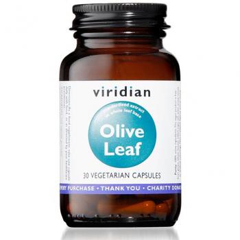 Viridian Olivo Extracto Estandarizado de Hoja 30 Cápsulas Vegetales