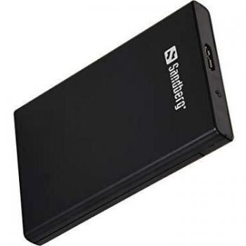 Sandberg USB 3.0 to SATA Box 2.5 2.5 Carcasa de disco duro/SSD Negro - Disco duro en red