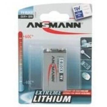 Ansmann 9V E-Block Lithium Single-Use Battery