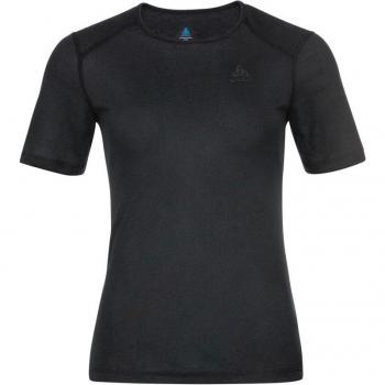 Camiseta Odlo Active Warm Eco (negra) mujer