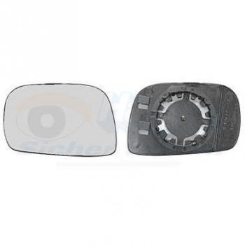 Cristal de Espejo Retrovisor Exterior Izquierdo Van Wezel 3701831 para Opel Agila
