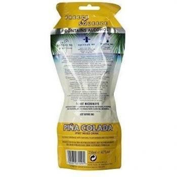 Parrot Bay Piña Colada Cocktail - Bebida alcohólica con aromas naturales - 250 ml