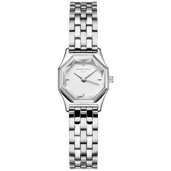 Rosefield Gemme White Silver Women's Quartz Watch GWSSS-G04