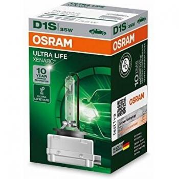 OSRAM XENARC ULTRA LIFE D1S HID, lámpara de xenón, lámpara de descarga, 66140ULT, estuche