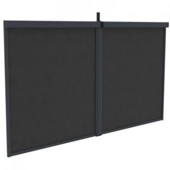 Cortina Retráctil para Pérgola Bioclimática - 3,67 x 2,05 m - Viadana