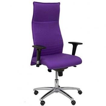 Sillón de Oficina Piqueras y Crespo Albacete en Tejido Bali Color Lila, Talla Única