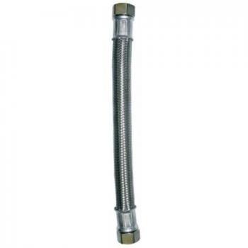 Conector de Manguera Flexible INVENA 50cm Alta Flujo 3/4 x 3/4 Pulgadas para Grifo de Cocina