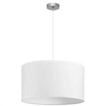 Colgante Dori 3xe27 Niquel/Blanco Sin Difusor 50x50 Cm