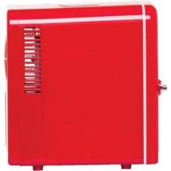 Frigidaire EFMIS129-RED 0.5-Cubic-Foot Retro Portable Mini Fridge (Red)