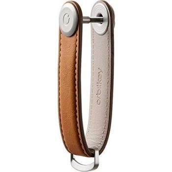 Orbitkey 2.0 Tan/White Sleutelhouder 9348824000143