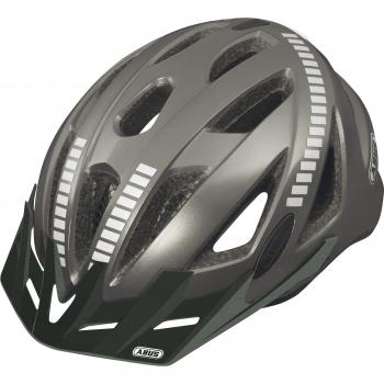 Abus Urban-I V.2 Signal - Casco de ciclismo unisex para bicicleta BMX, color gris, talla S
