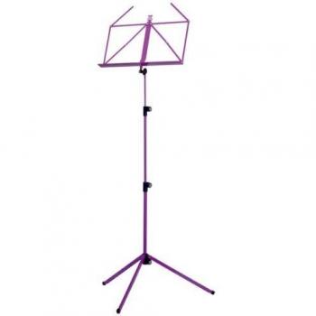 K&M 100/1 Lilac Music Stand - Adjustable, Folding Design