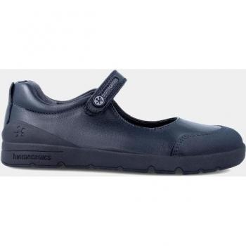 Zapato Merceditas Colegial Velcro Piel Niña Biomecanics 231015 - Merceditas de niña en piel con puntera reforzada y cierre adherente