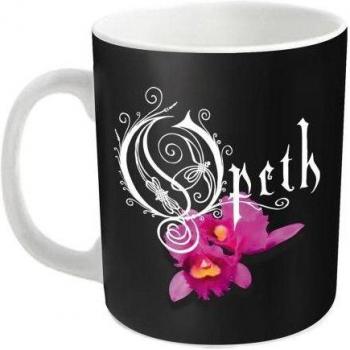 Taza de orquídeas Opeth Negro/Blanco/Púrpura brillante One Size