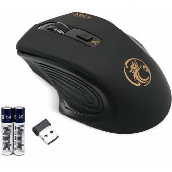 Ayete Ratón Inalámbrico Mini Ratón Inalámbrico Recargable Silencioso Infame Ratón óptico Silencioso Click Ultra Delgado 1600 dpi para Computadora Portátil,PC,Portátil,Computadora,Mac