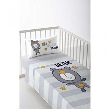 Cool Kids S2800653 Juego de Sábanas Alexander, Cuna de 80, Multicolor, 120 x 180 cm